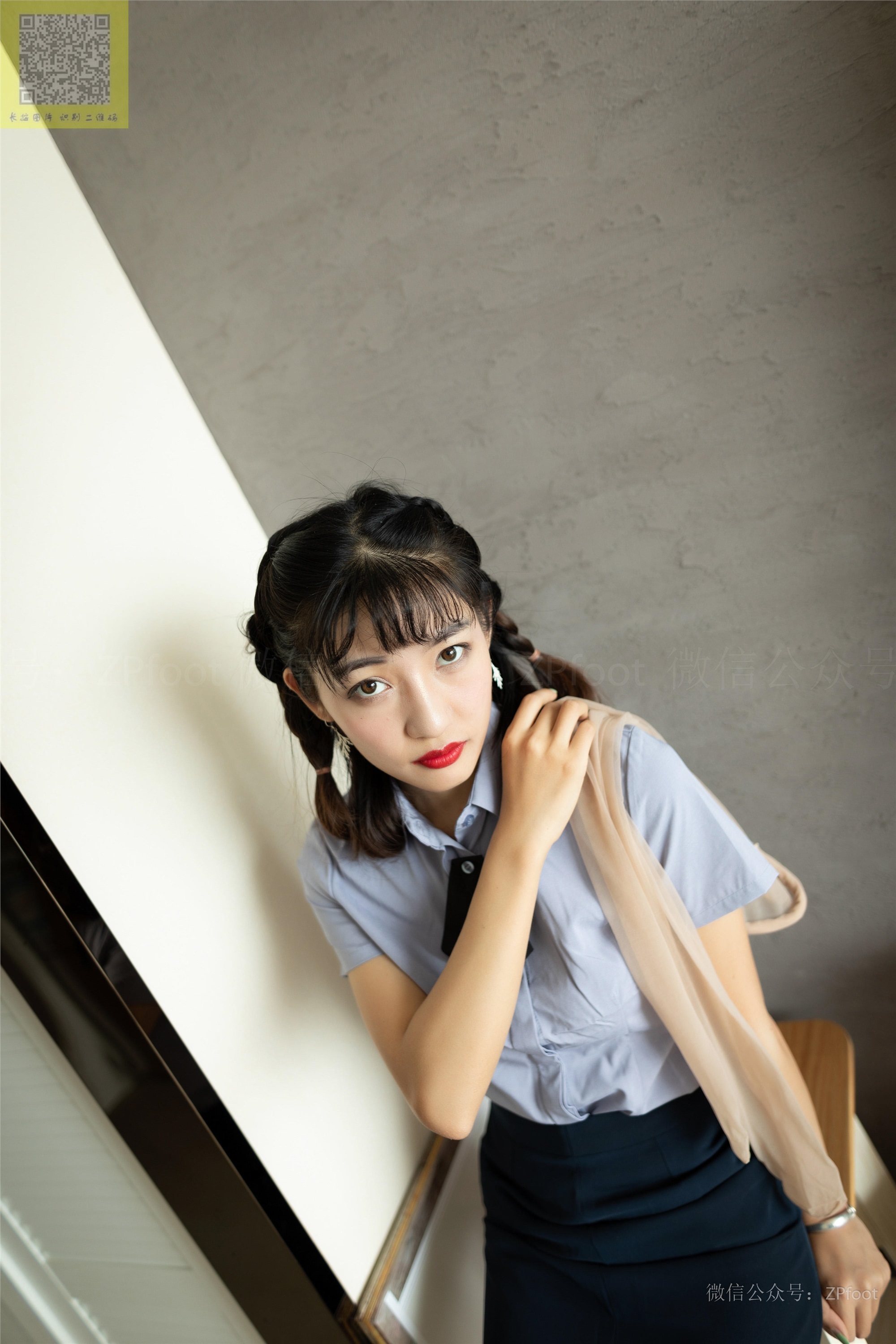 ISS山茶摄影 026 小雪丝袜正装